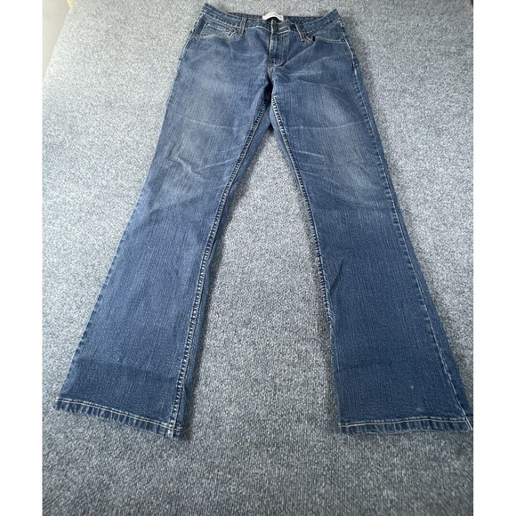Levi Strauss Jeans Women's Size 10 Blue Med Wash Stretch Low Rise Bootcut - Picture 2 of 12
